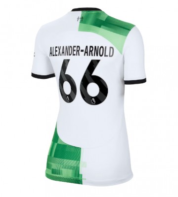 Maillot de foot Liverpool Alexander-Arnold #66 Extérieur Femmes 2023-24 Manches Courte